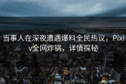 当事人在深夜遭遇爆料全民热议，Pixiv全网炸锅，详情探秘